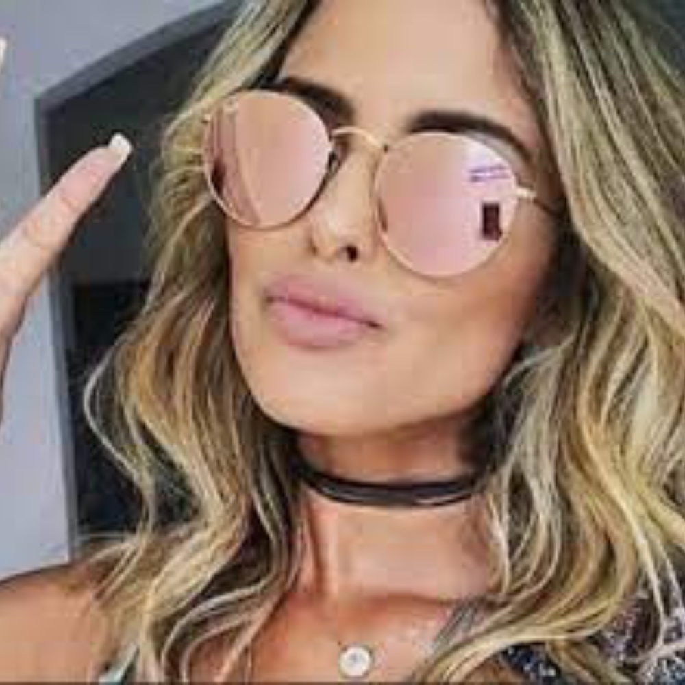 Ray-Ban Women's Round Pink Sunglasses